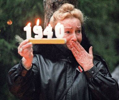 Zapal świeczkę za ofiary Katynia