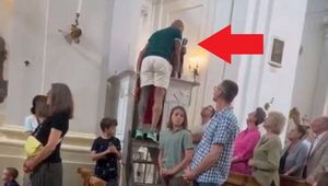 Szpilka przerwał mszę. Oto co mu powiedział ksiądz