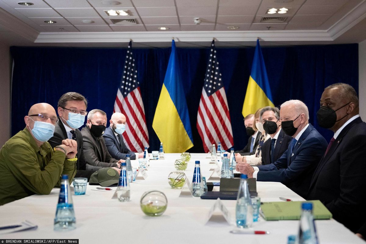 Spotkanie ministrów obrony i spraw zagranicznych USA i Ukrainy 