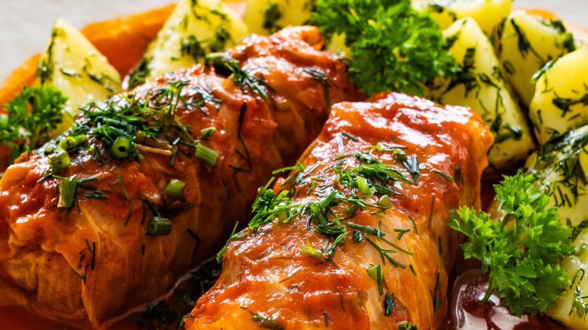 Gołąbki w czerwonej kapuście to zupełnie inne rozwiązanie