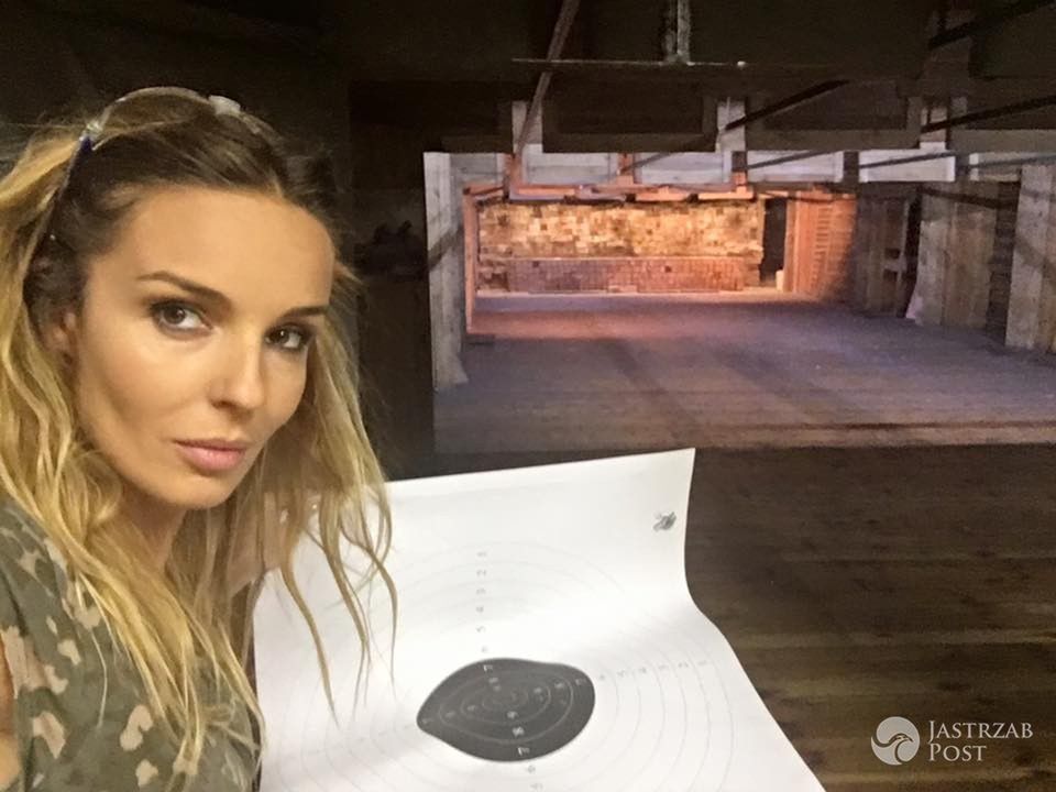 Agnieszka Włodarczyk na strzelnicy