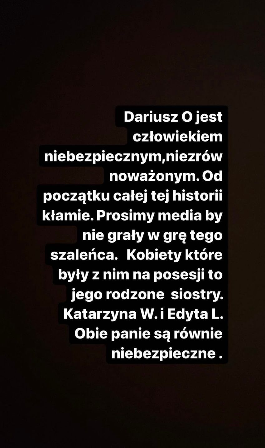 Antoni Królikowski zabiera głos po strzelaninie w z udziałem Dariusza Opozdy