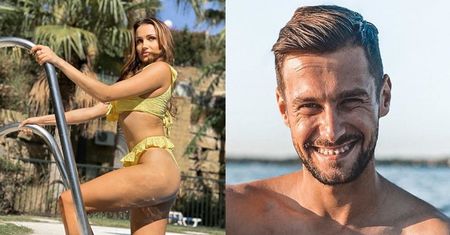 Rozgoryczony Mikołaj Jędruszczak docina smażącej się na słonku Sylwii Madeńskiej: "Widocznie twoja rozpacz trwała KRÓTKO"