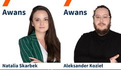 Natalia Skarbek i Aleksander Kozieł awansowali w 24/7Communication