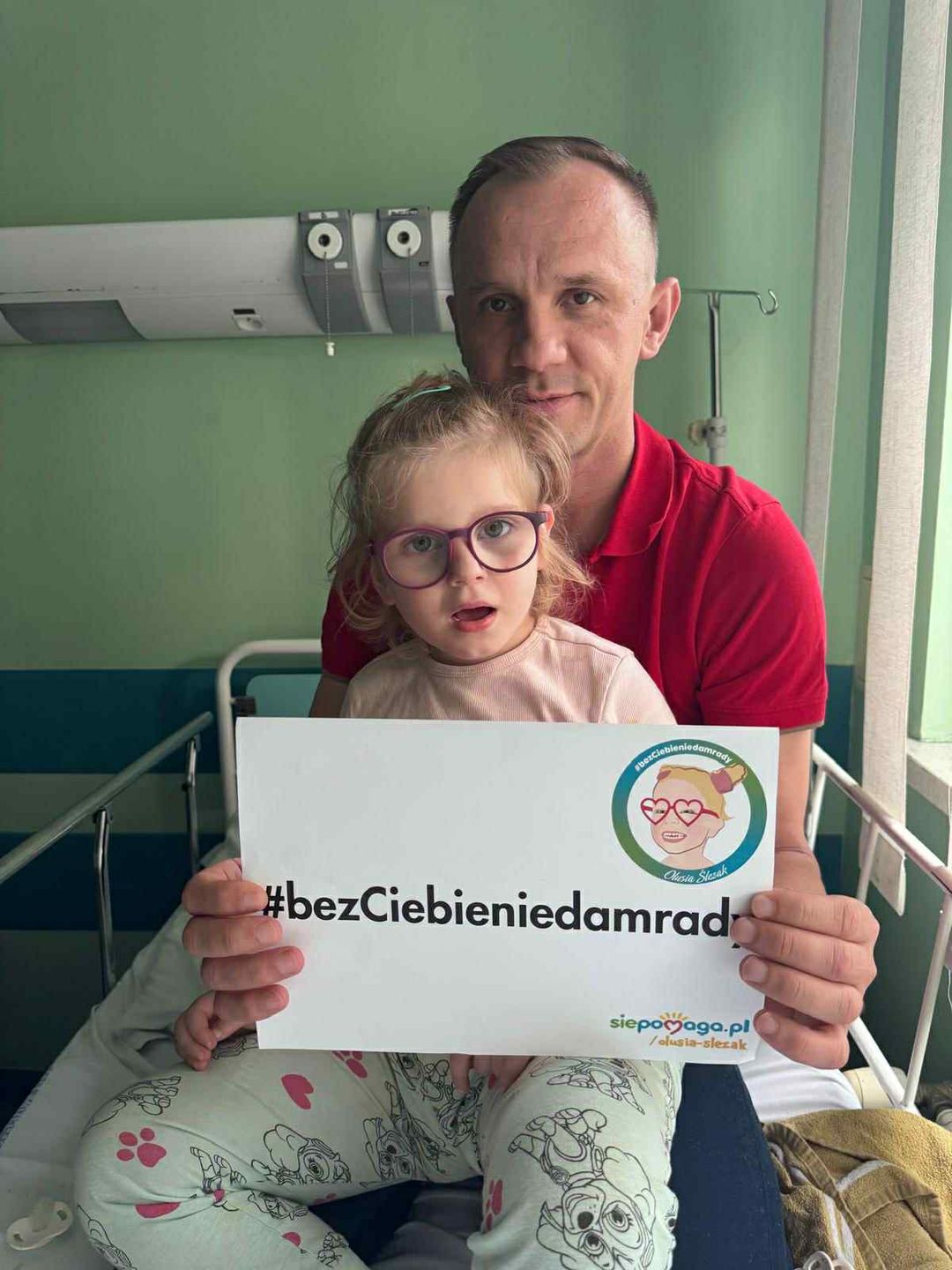 Ola Ślęzak i jej tata Paweł