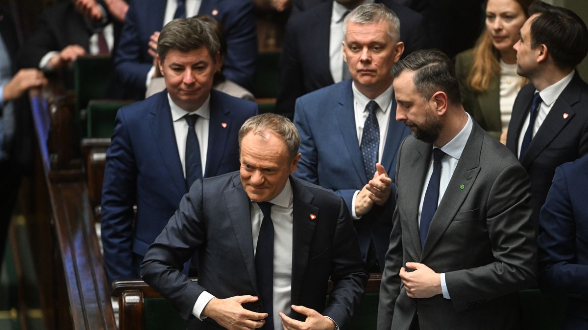 Donald Tusk i ministrowie jego rządu