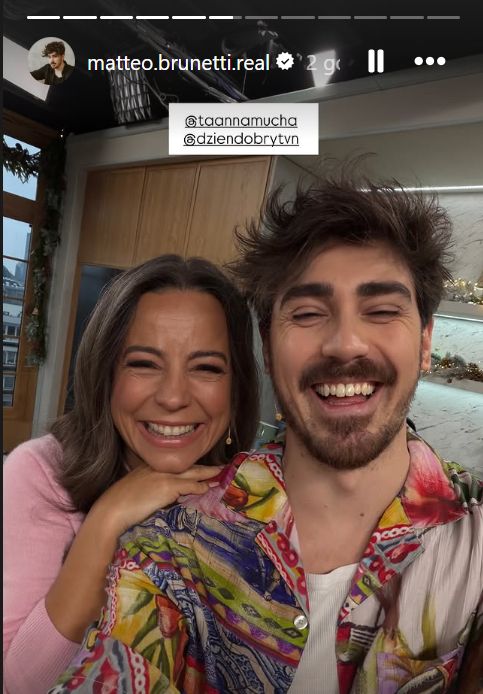 Matteo Brunetti i Anna na Mucha