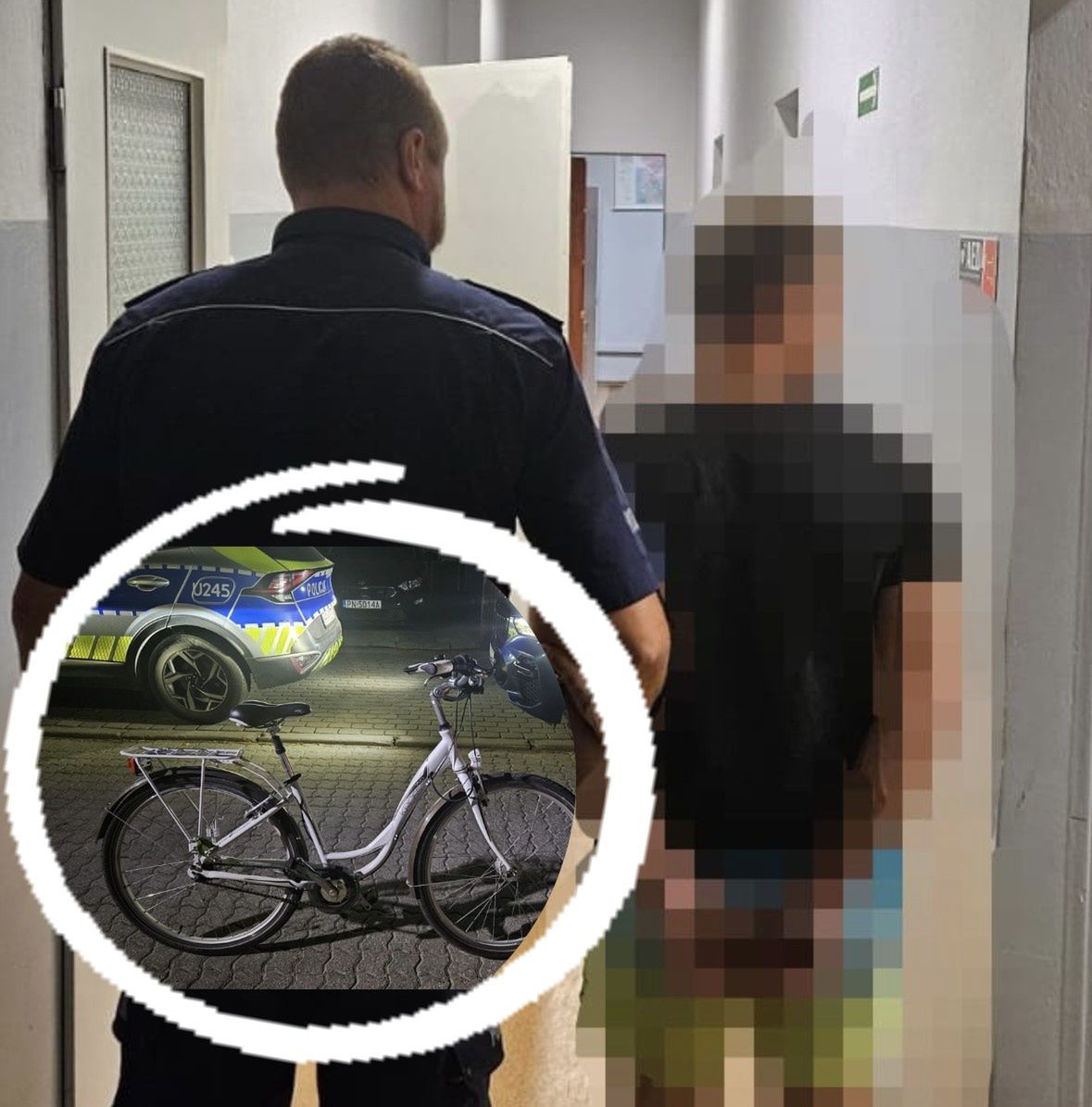 Sompolno: Wsiadł na cudzy rower i odjechał. Po chwili był zatrzymany