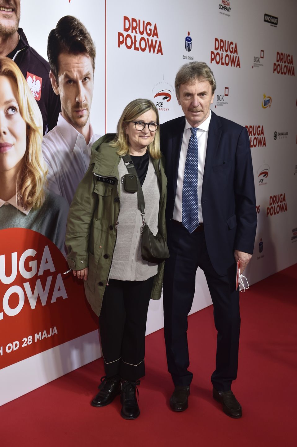Zbigniew Boniek - premiera filmu Druga połowa