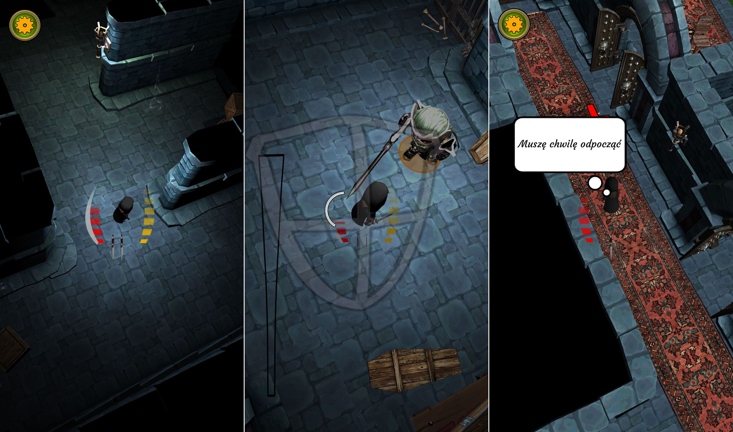 Walcz z ukrycia, rzucaj noże i petardy - wspieraj Polski rynek gier mobilnych [recenzja Shadow Assassin] 3