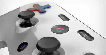 Tak może wyglądać kontroler gier strumieniowej usługi Google. Jest patent i fanowskie rendery