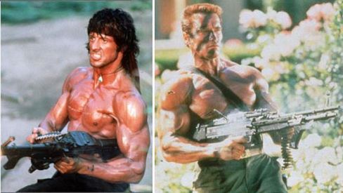 Gubernator na audiencji u Stallone'a 1