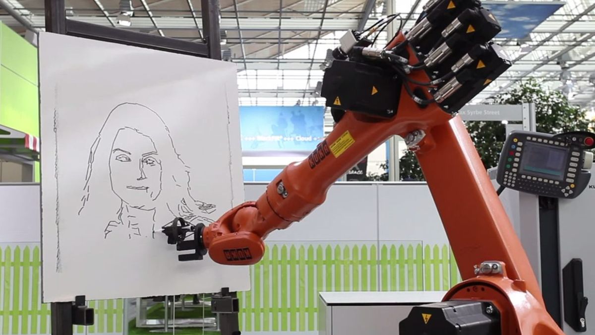 Utalentowany robot z targów CeBIT 2012 [wideo] 1