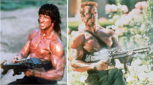 Gubernator na audiencji u Stallone'a