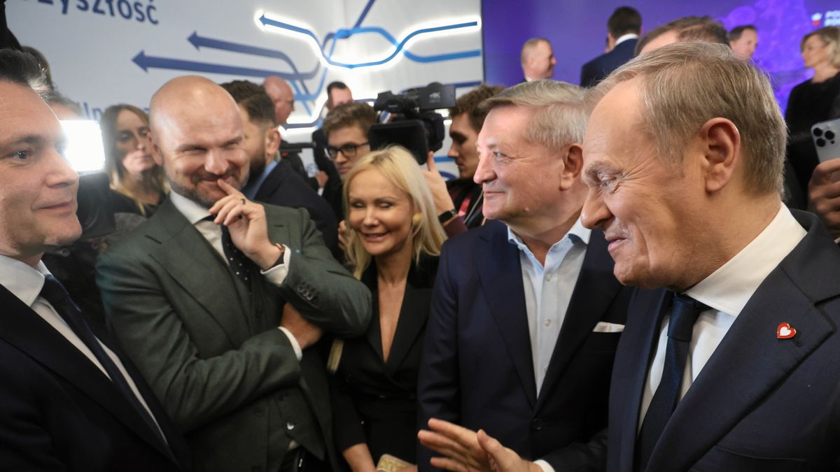 Premier Tusk i Rafał Brzoska