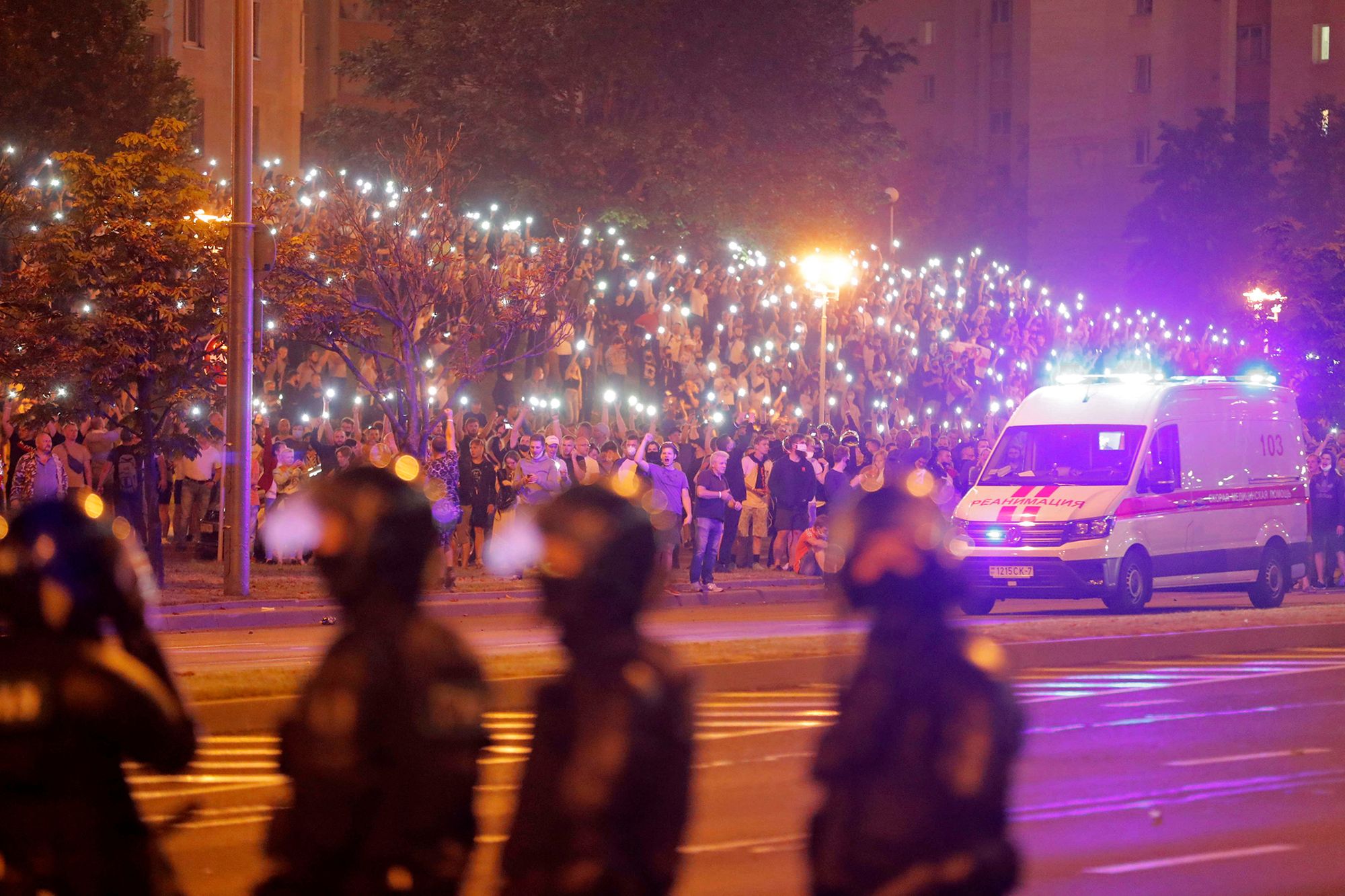 Białoruś: Zamieszki trwają. Pokazują to fotoreporterzy Reutersa 6