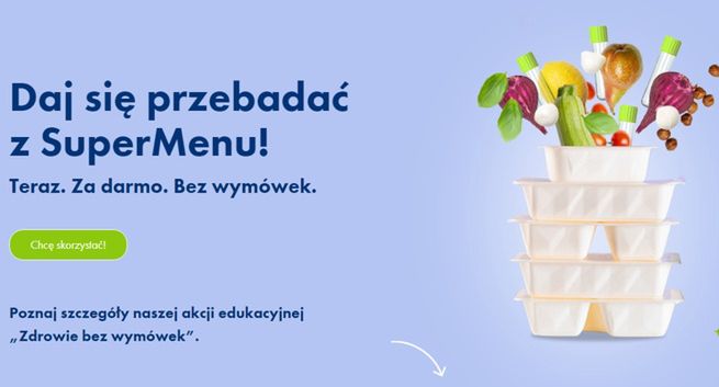 Firma cateringowa Anny Lewandowskiej w ramach kampanii promocyjnej oferuje bezpłatne badania krwi