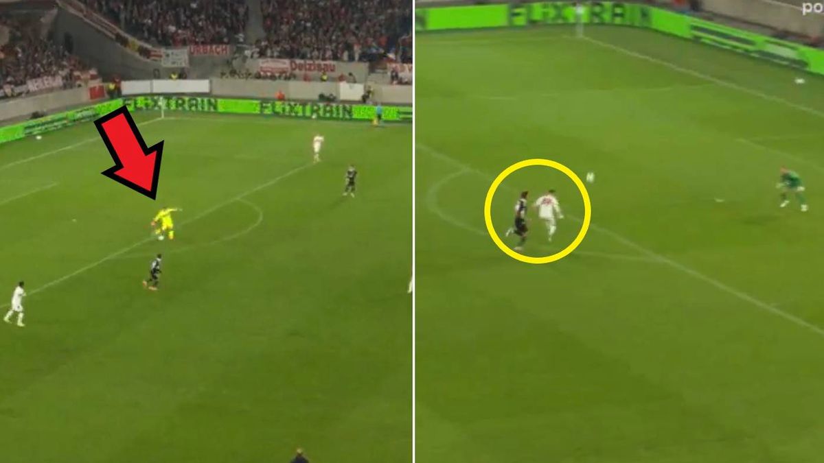 Twitter / Polsat Sport / Asysta Nuebela i gol Bouananiego