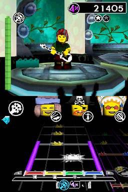 LEGO Rock Band na DS bez przystawek. A wygląda tak...