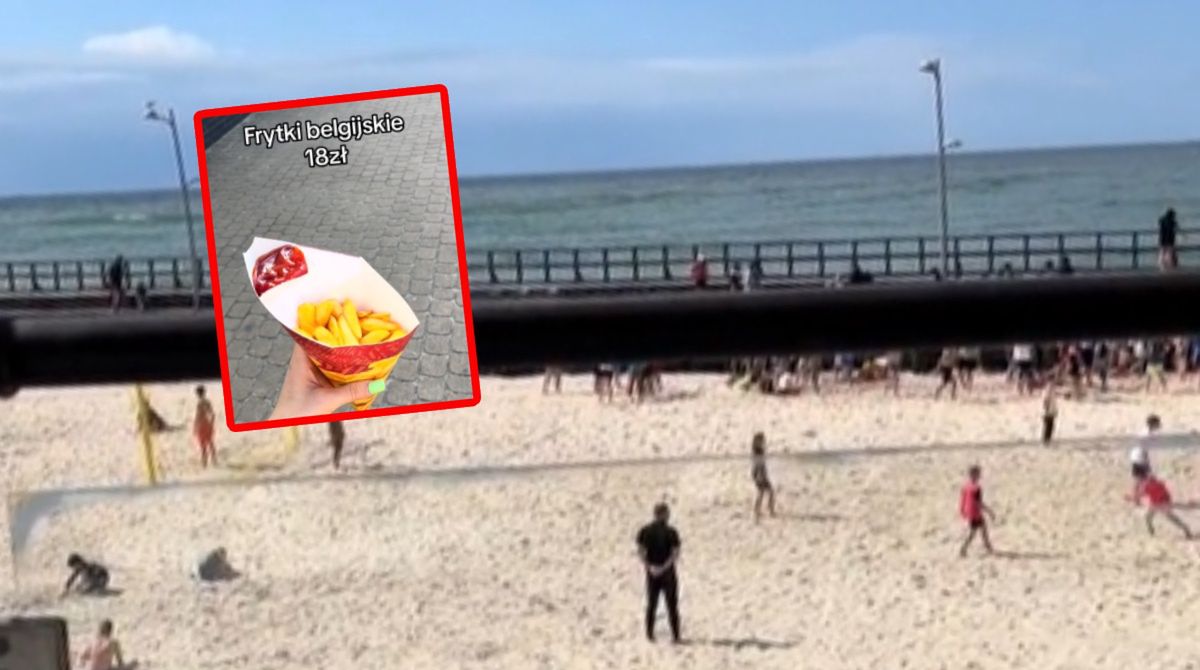 Internautka pokazuje, na co wydała pieniądze pierwszego dnia nad morzem