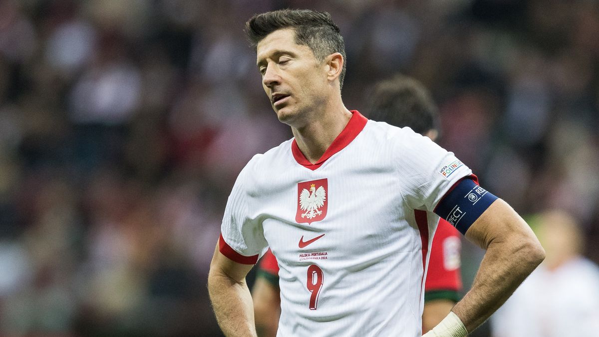 Getty Images / Robert Lewandowski długo czeka na gola na Stadionie Narodowym