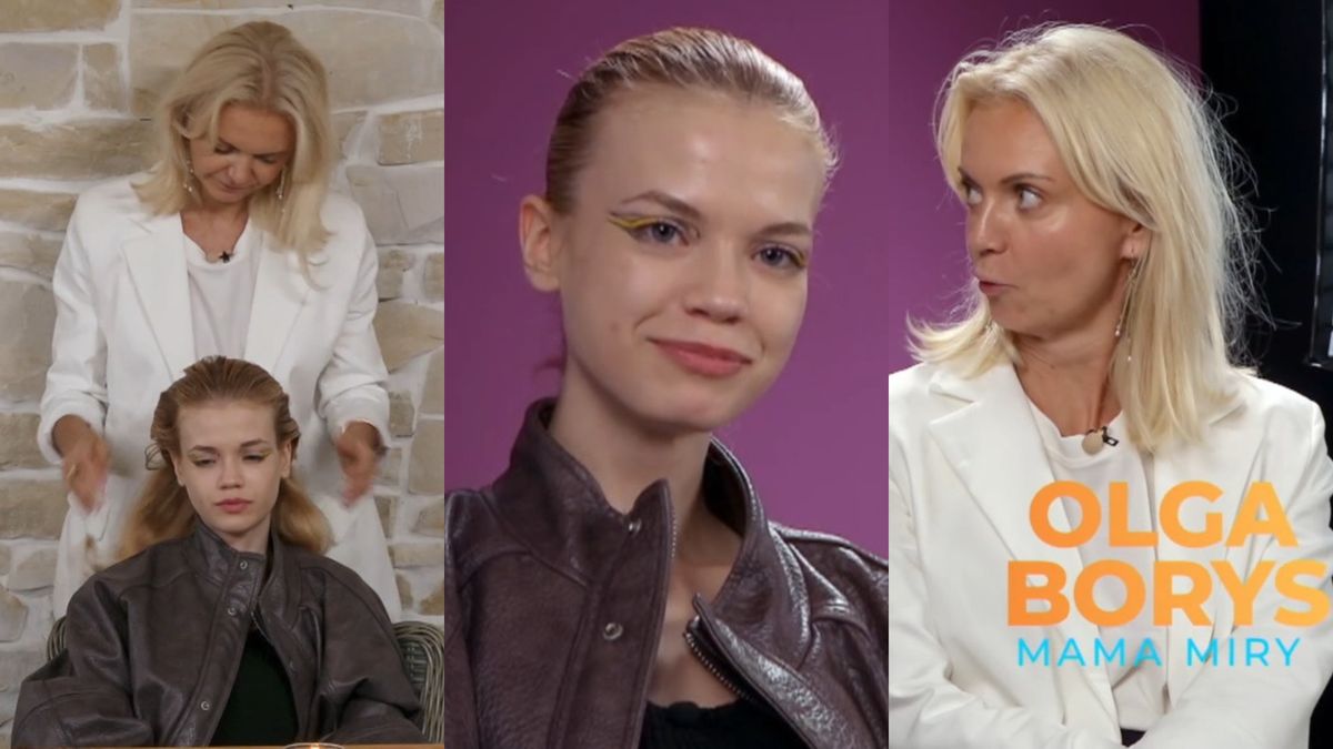 Mirę odwiedziła w domu "Top Model" jej mama, Olga Borys