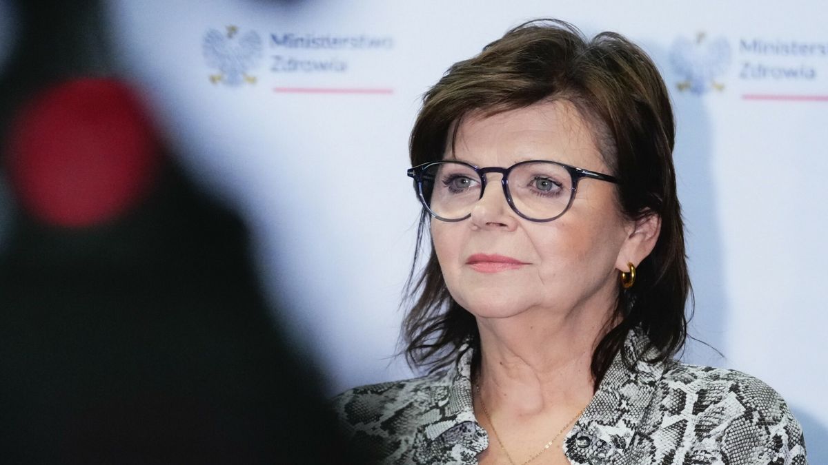 Ministra zdrowia Izabela Leszczyna