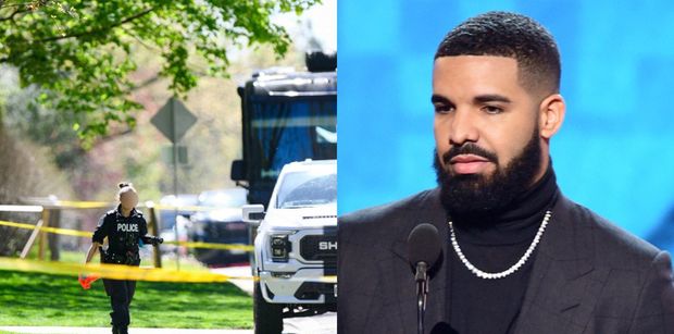 Przed rezydencją Drake'a doszło do STRZELANINY. Ucierpiał ochroniarz rapera