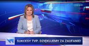 "Wiadomości" dziękują widzom za zaufanie. "Przynajmniej nie kłamią jak w TVN"