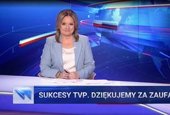 "Wiadomości" dziękują widzom za zaufanie. "Przynajmniej nie kłamią jak w TVN"