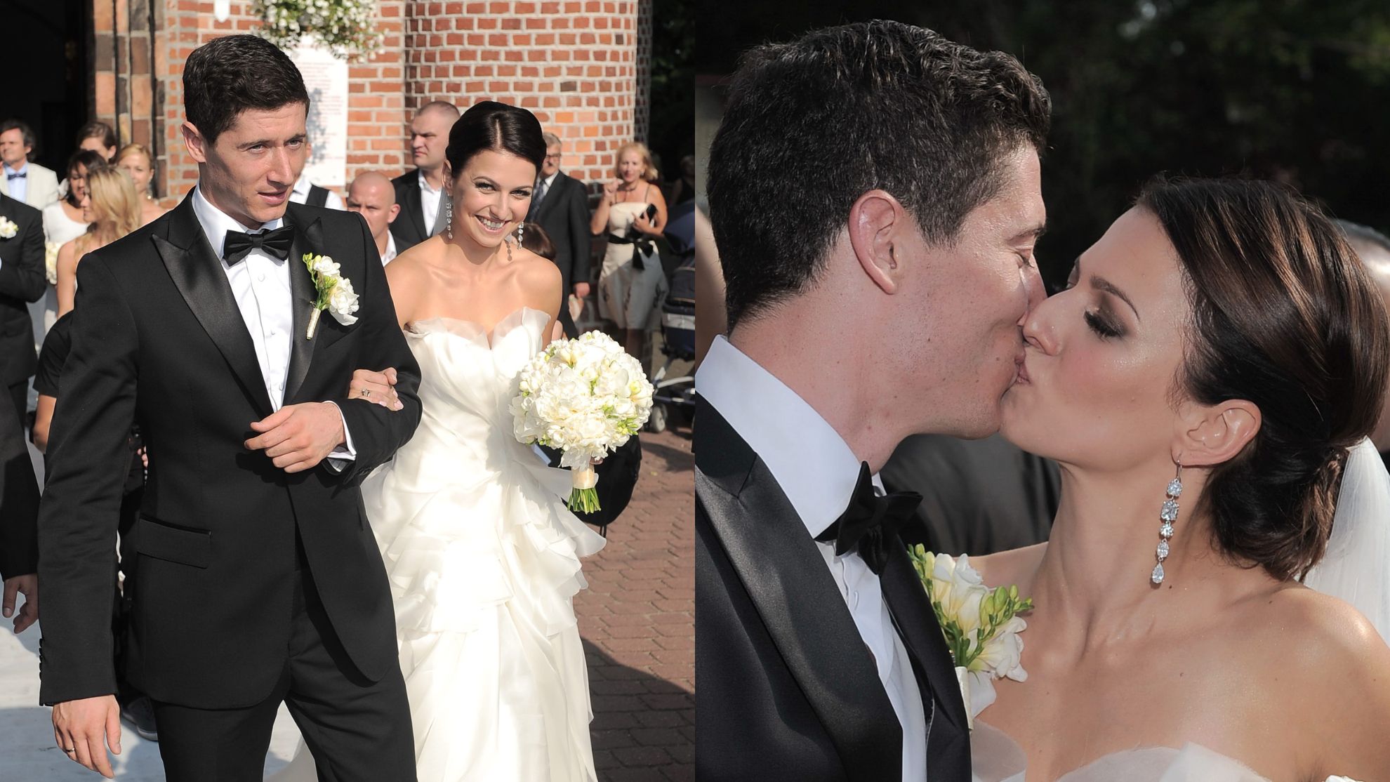 Tak 10 lat temu wyglądał ślub Lewandowskich