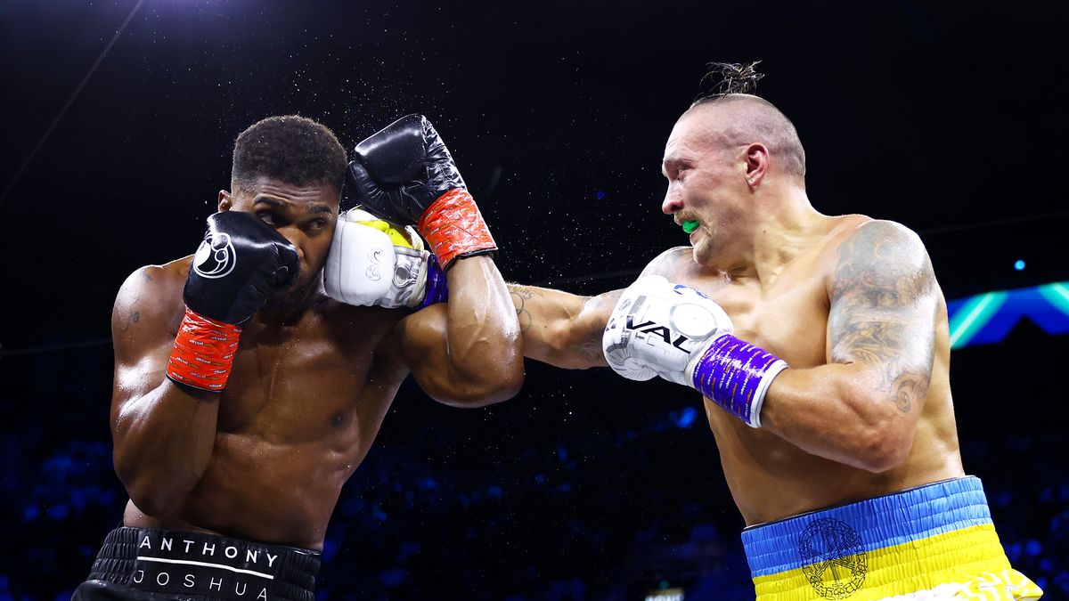 Getty Images / Francois Nel / Anthony Joshua i Ołeksandr Usyk w rewanżowym starciu