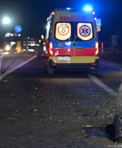 Samochód zaczynał się palić. Z okna wystawała głowa kobiety