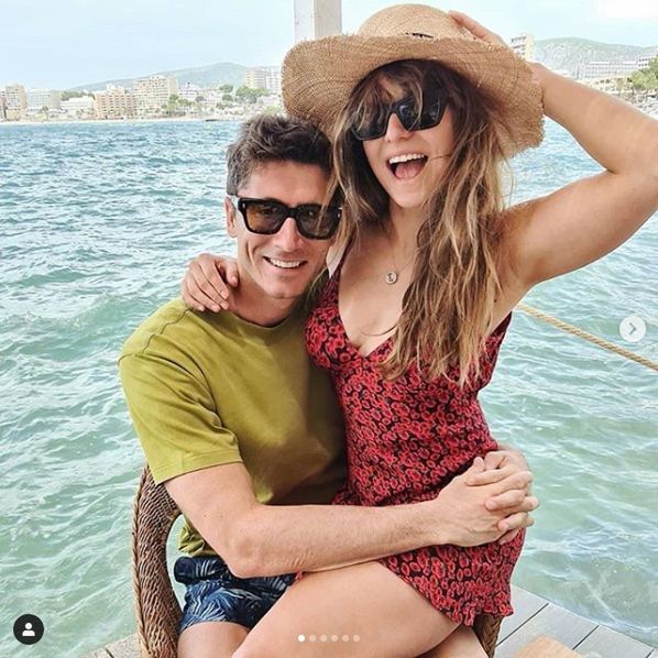 Anna i Robert Lewandowscy