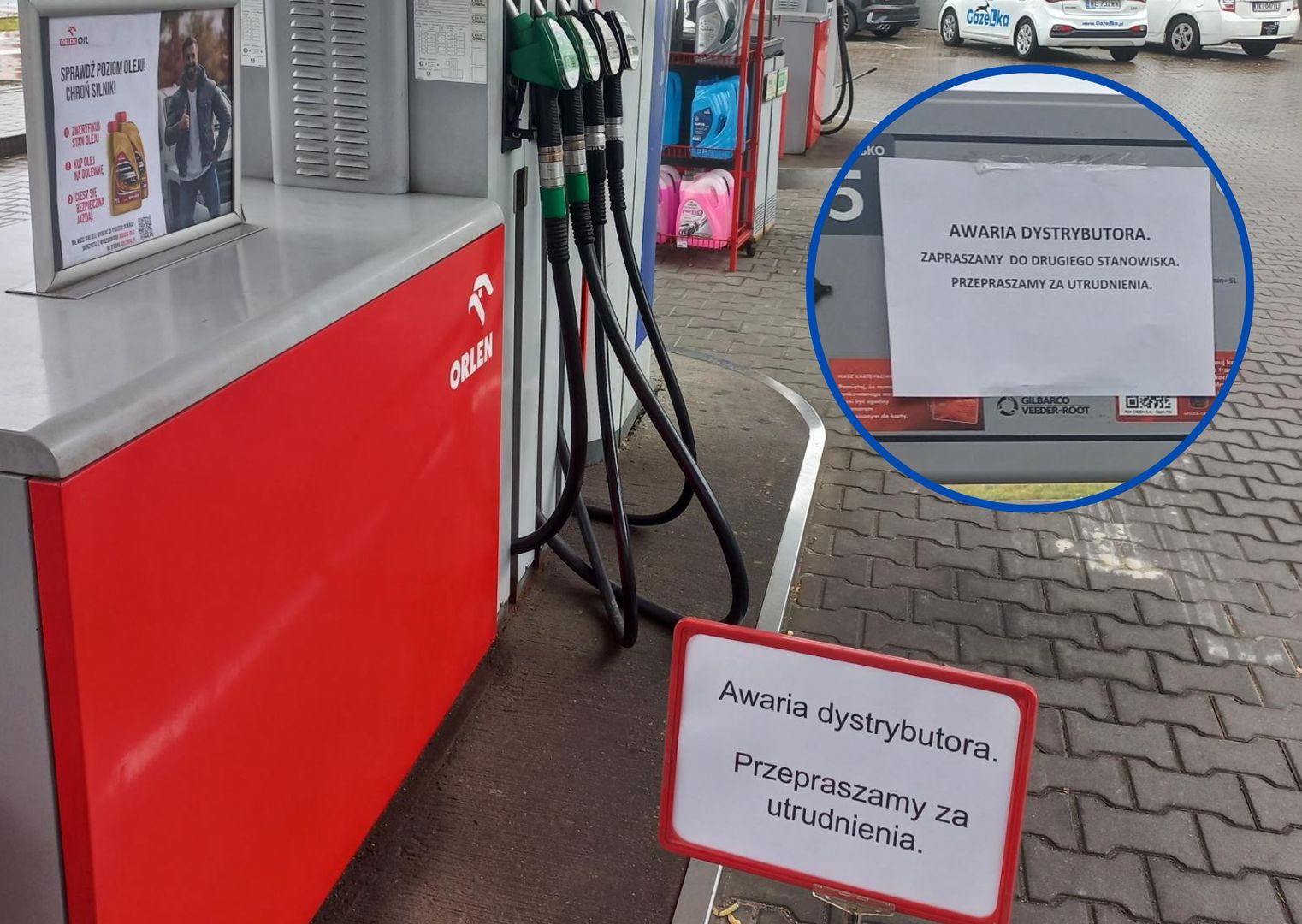 Na najbliższym Orlenie nie uniknęliśmy "awarii dystrybutora"