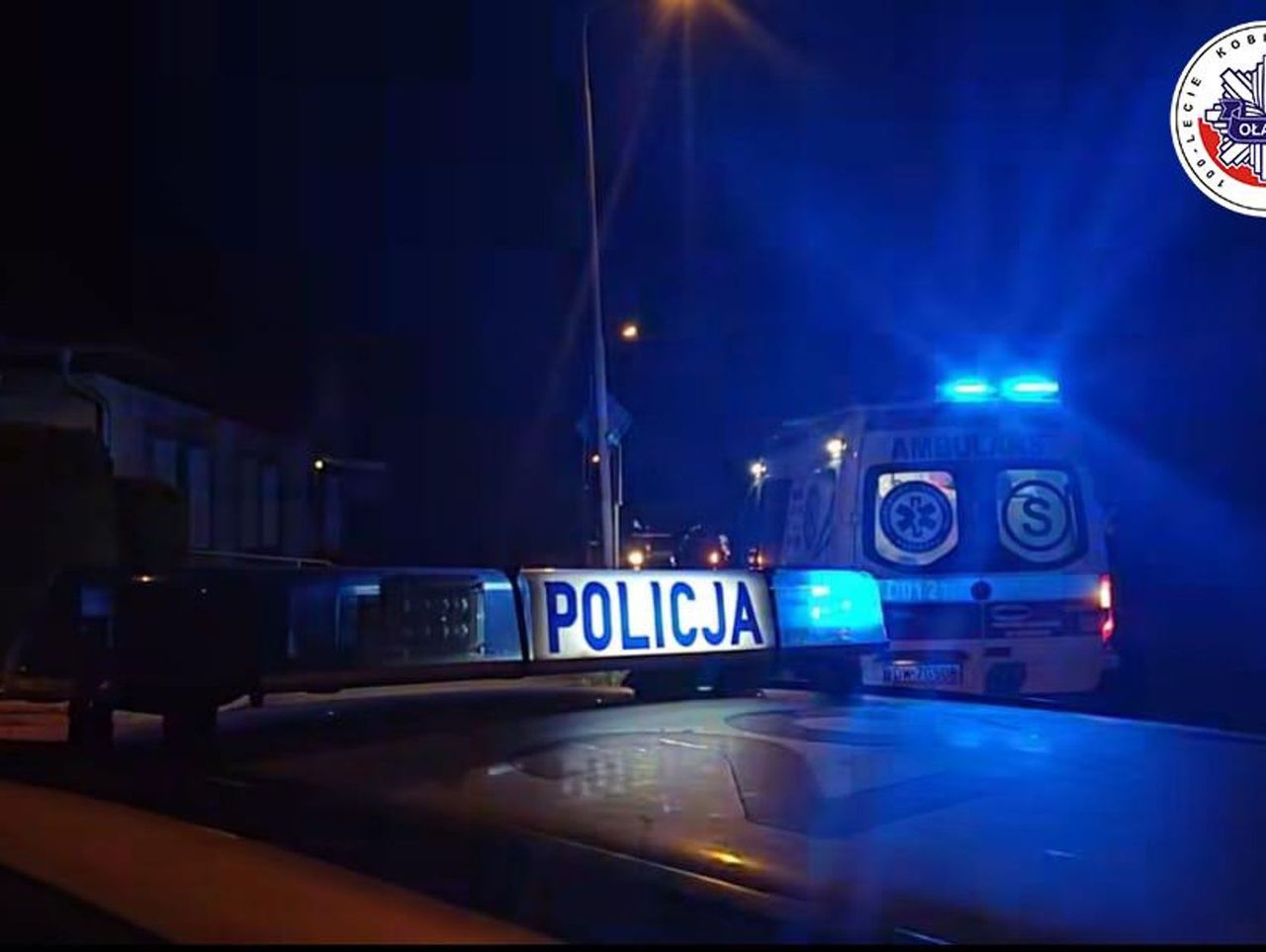 Oława: Pijany 17-latek wdrapał się na słup i poraził go prąd. Z poważnymi obrażeniami trafił do szpitala