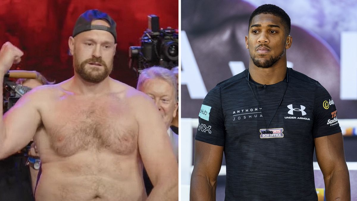 Zdjęcie okładkowe artykułu: YouTube / Getty Images / Na zdjęciu: Tyson Fury i Anthony Joshua