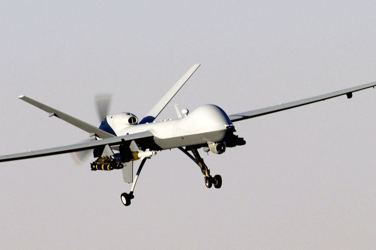 US MQ9 Reaper drone makes emergency landing