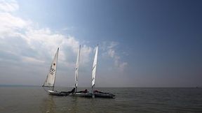 Puchar PZŻ: słaby wiatr uniemożliwił żeglowanie (galeria)