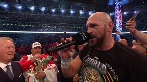 Tyson Fury show po walce! Ruszyło za nim całe Wembley