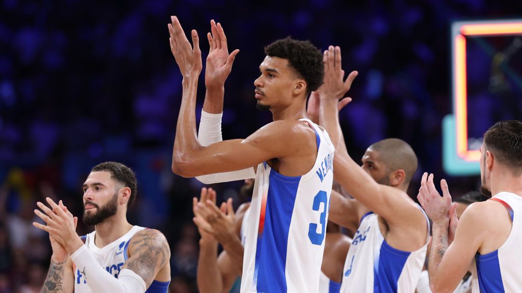 Getty Images / Gregory Shamus / Na zdjęciu: koszykarze reprezentacji Francji