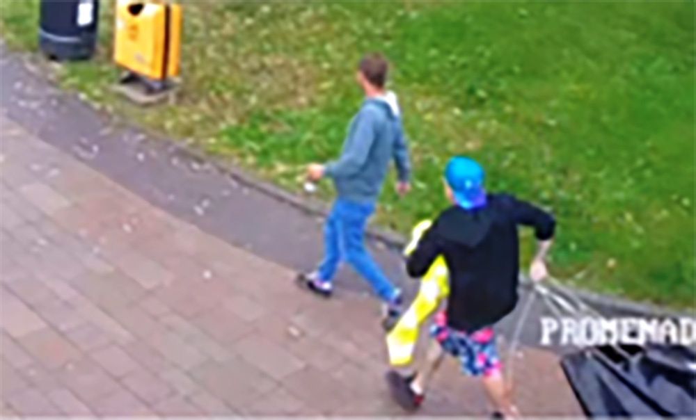 Chodzież: Ukradli nadmuchiwaną bramę tuż przed starem biegu