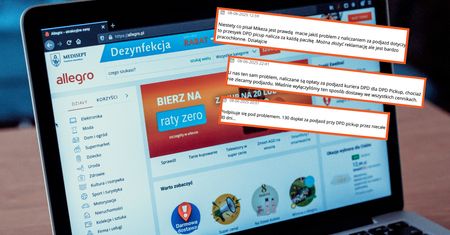 Allegro przyznaje się do błędu. Firma naliczała dodatkowe opłaty
