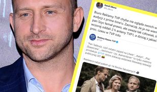 TVP reklamuje się twarzą Borysa Szyca. Po tym, co zrobił Latkowski na wizji