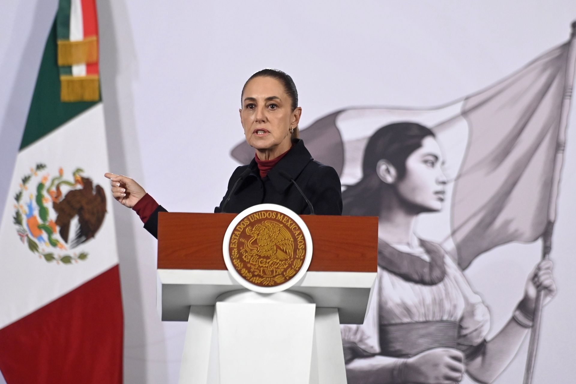 Mocne wystąpienie prezydentki Meksyku. Żąda "szacunku" od USA