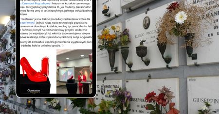 Nowość na rynku pogrzebowym. Takiej urny w Polsce jeszcze nie widziałeś
