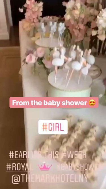 Dekoracje podczas baby shower Meghan Markle