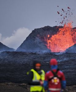 Erupcja wulkanu na Islandii. Do sieci trafiły nagrania