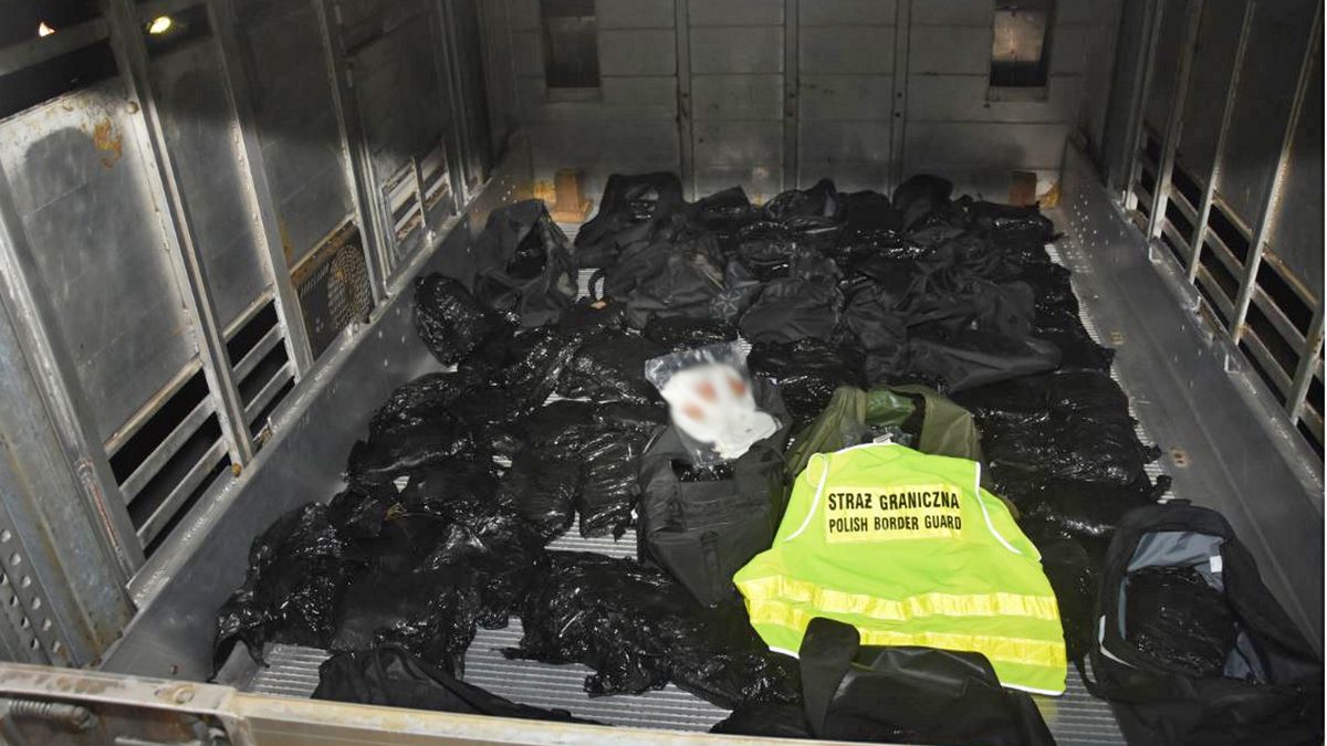Zatrzymano prawie ćwierć tony haszyszu o wartości ponad 12 mln zł