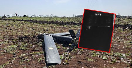 "Zbłąkany". Wiadomo, skąd nadleciał dron, który rozbił się na Litwie